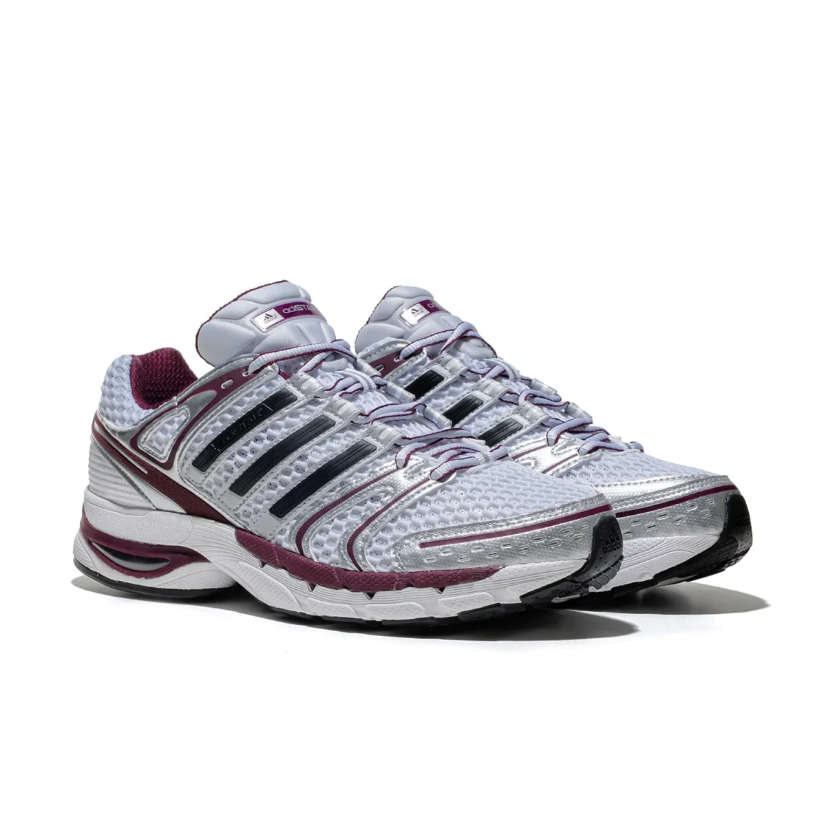 Adidas Originals Adistar Control 5 Ftwr White/Black/Maroon - Image 4