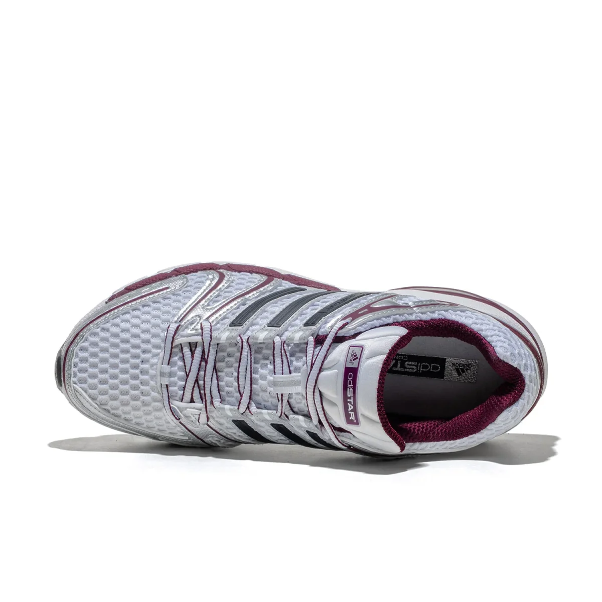 Adidas Originals Adistar Control 5 Ftwr White/Black/Maroon - Image 6
